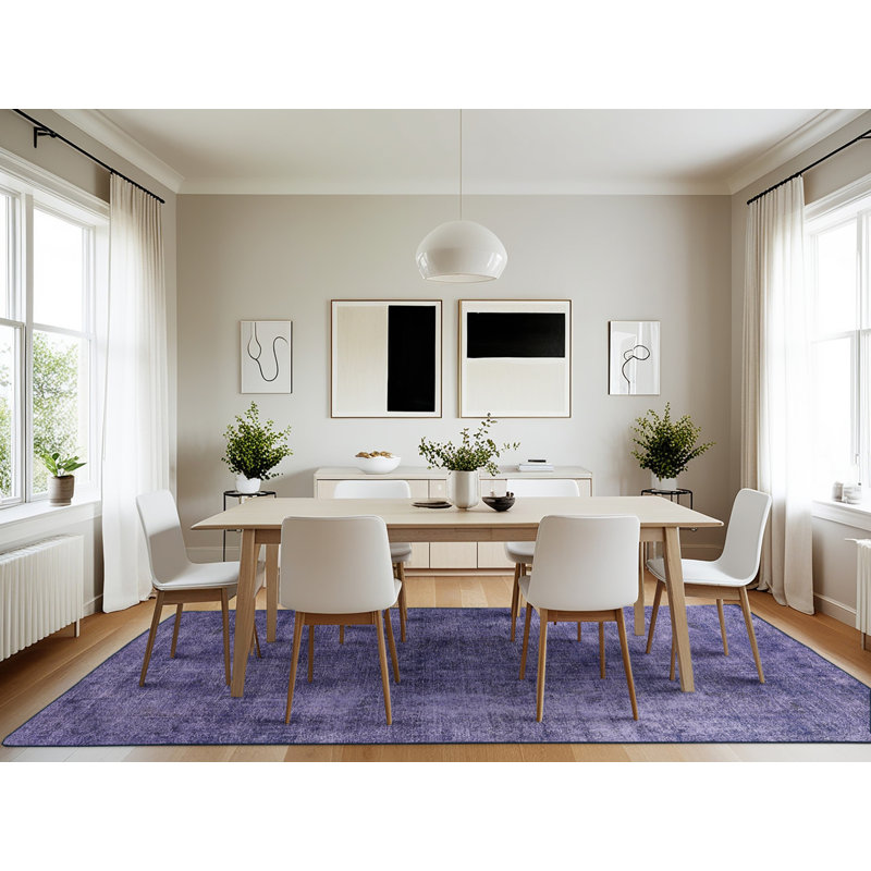 Abstract Indoor Rug, Rectangle 7' x 10'