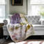 Urban Hydrangea Essence - couverture en sherpa de qualité supérieure 1 pièce - reproduction d'art luxueuse-97550040