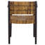 Chaise avec accoudoirs Aksel
