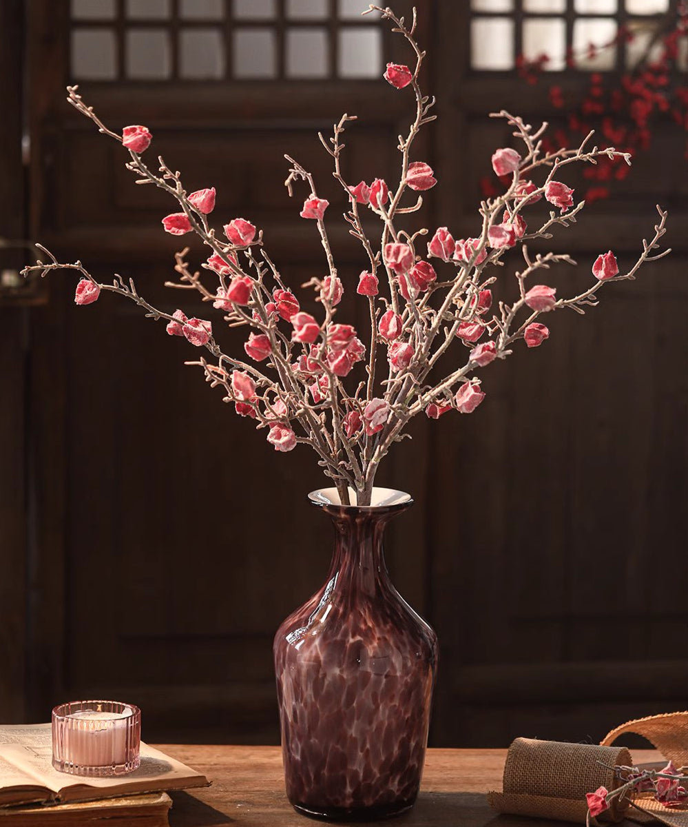 Dried Fruit Branch Stems, Pink