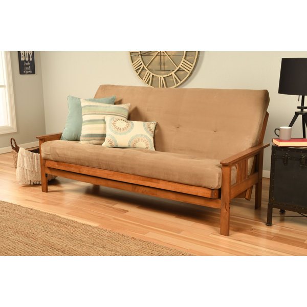 Kodiak Suede 7 Futon Mattress & Frame