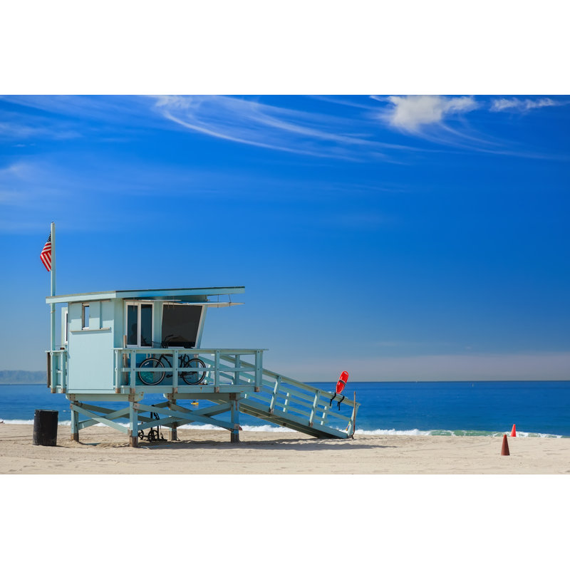 Hermosa Beach - Wrapped Canvas Print, 30cm H x 46cm W x 3.8cm D
