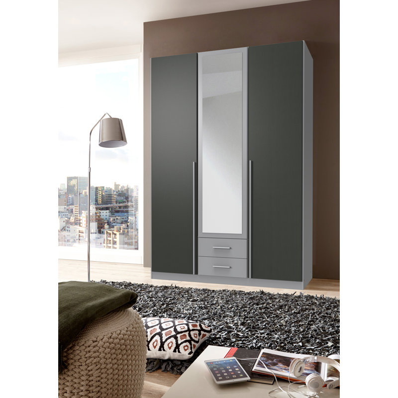 Brayshaw 3 Door Manufactured Wood Wardrobe