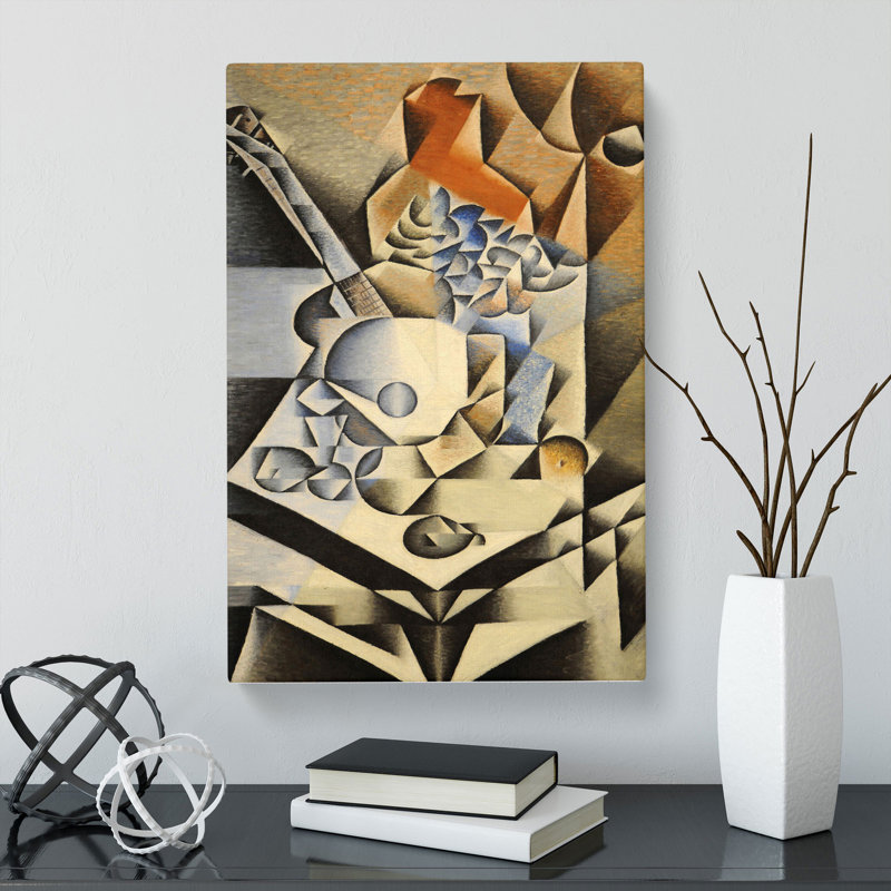 Still Life with Flowers by Juan Gris - Wrapped Canvas, 60cm H x 40cm W x 3cm D