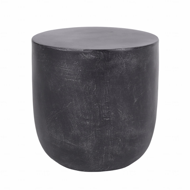 Outdoor Lightweight Concrete Side Table