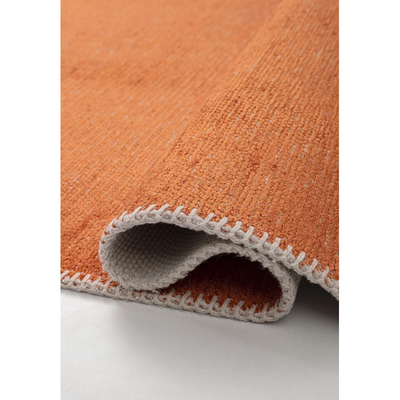Rapture Area Rug in Orange, Rectangle 7'10" x 9'10"
