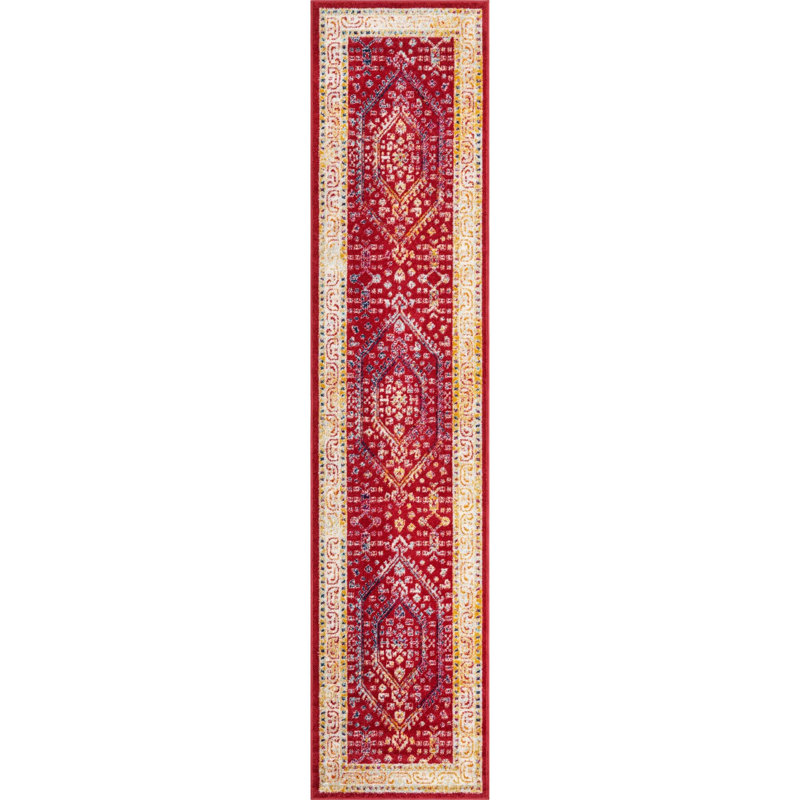 Milojica Oriental Indoor Rug, Runner 2'7" x 12'