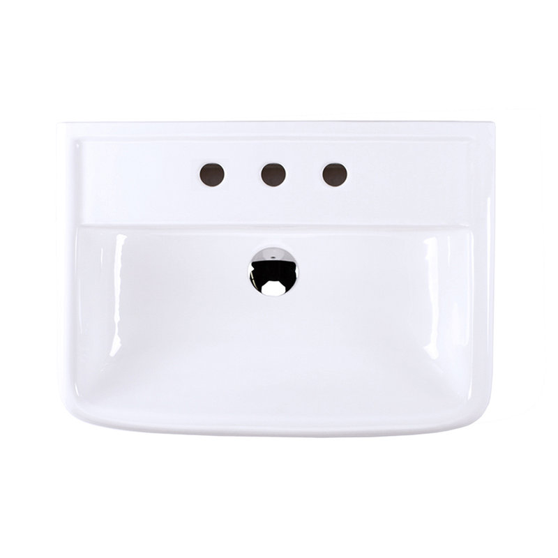 Alia 24'' L Bathroom Sink, 8" Centers
