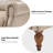 Asah Vegan Leather Manual Push Back Recliner-954673150