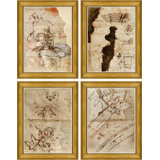 Schizzare I, Il Abbozzo, Disegnare & Schizzare II Giclee Print by David Phoenix