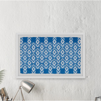 Alternate Diamond Pattern - Single Picture Frame Print
