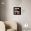 «Hustle and Rise Sneaker Red Shadowbox Print Sneaker» par Art Remedy-115132045-115132042