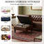 Canapé modulaire en L avec repose-pieds 85 po Chesterfield-226130939