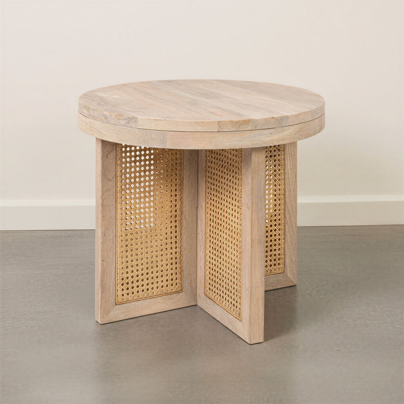 Table d'appoint Rowan, Naturel