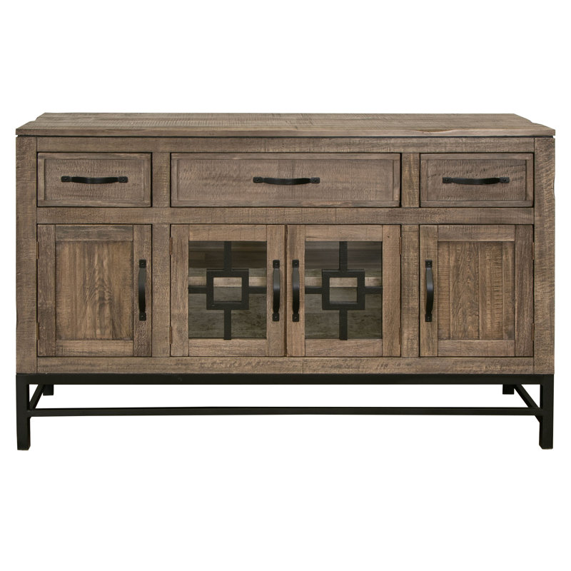 Blacksmith 60'' Solid Wood Sideboard