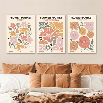 3 Piece Wrapped Canvas Print