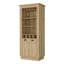 Armoire à vin fonctionnelle à 4 compartiments - armoire à bar en bois: 4 fentes, rangement pour bouteilles et support-1698859334-1698859332