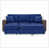 100 % lin bleu marine est en rupture de stock