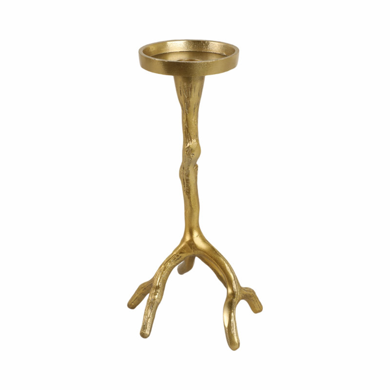 Pillar Candle Holder, 10'' H X 7'' W X 5'' D