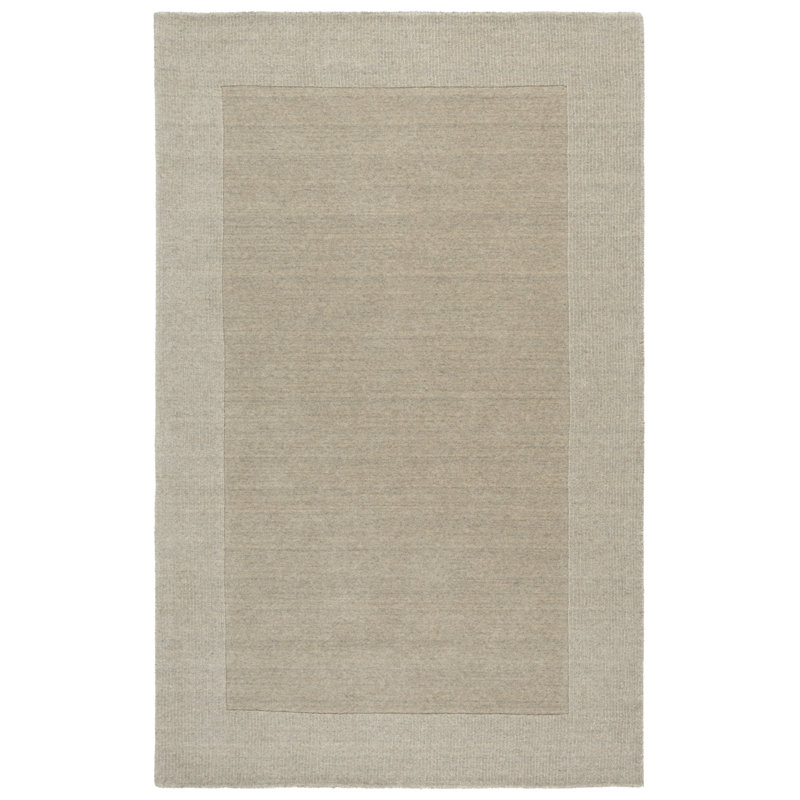 Metro 807 Hand Loomed 80% Wool; 20% Cotton No Pattern Rug, Rectangle 8' x 10'