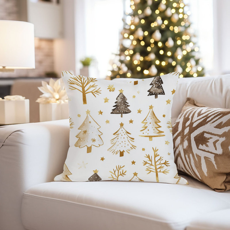 Holiday Gold Christmas III, 20"H x 20"W