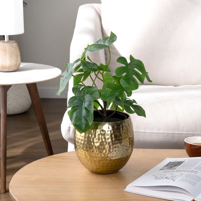 Handmade Metal Pot Planter