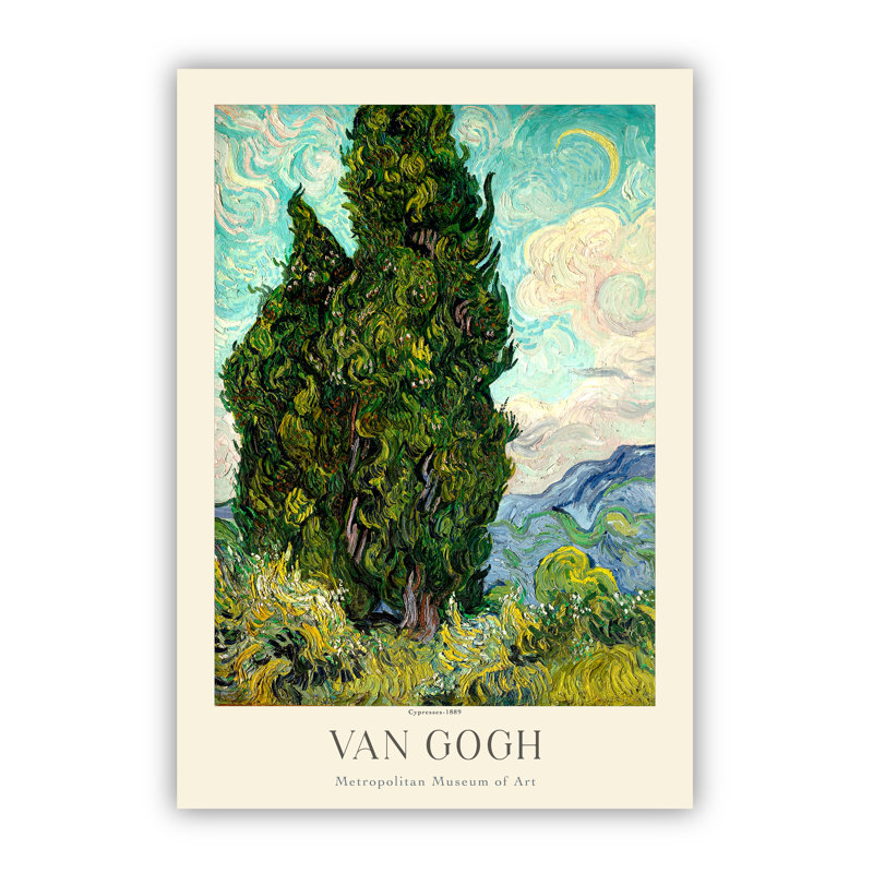 Van Gogh, estampes de Van Gogh, exposition de musée, peintures de Van Gogh, œuvres d'art de Van Gogh, Van Gogh, affiches de Van Gogh