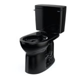 Drake® 1.28 GPF Water Efficient Round Two-Piece Toilet with Tornado Flush (Seat Not Included)