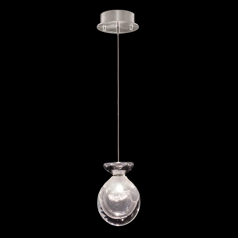 Essence 1 - Light Pendant, Silver, Clear