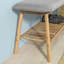 Brigid Solid Wood Storage Bench