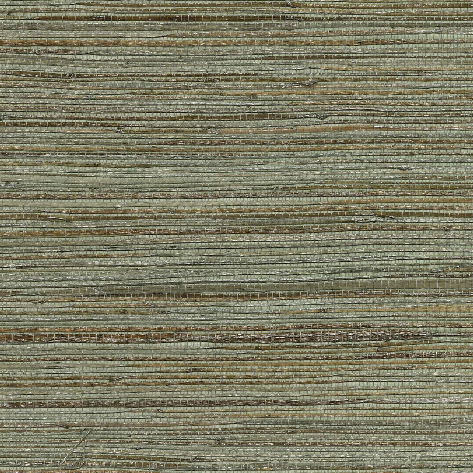 Reanna Grasscloth Wallpaper Roll, Sea Green