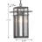 Beyla Blithe Antique Bronze 1 -Bulb 17.5" H Outdoor Hanging Lantern