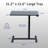 26.4'' H x 31.5'' W Laptop Cart