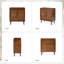 Armoire d'appoint en bois massif 2 portes Pétrolia