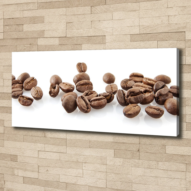 Coffee Beans - Wrapped Canvas Print