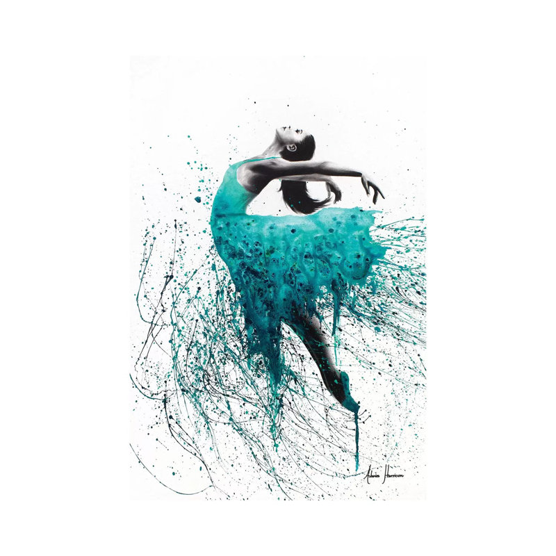 Kingfisher Woman by Ashvin Harrison - Print on Canvas, Wrapped Canvas, 66.04 cm H x 45.72 cm W x 1.91 cm D