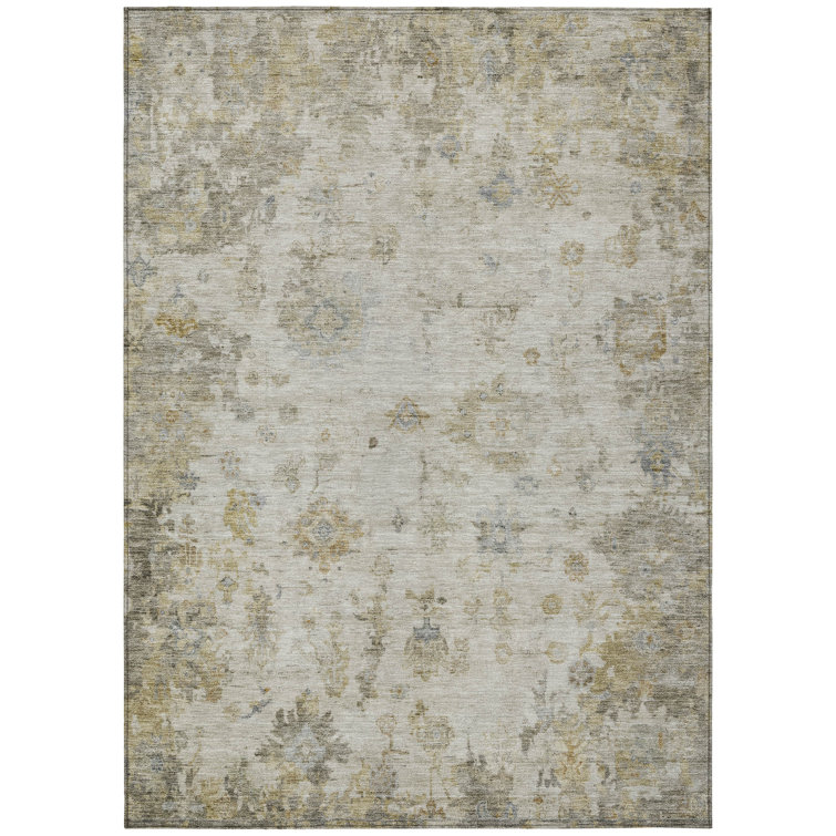 Machine Washable Indoor/Outdoor Emelia ACN2301 Global Rug