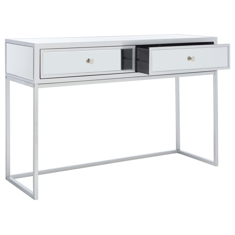 Shatarah Metal Base Writing Desk