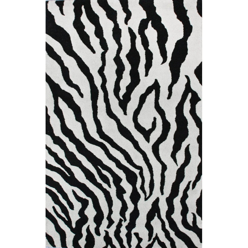 Tapis noir Felker, Rectangle 7 pi 6 po x 9 pi 6 po