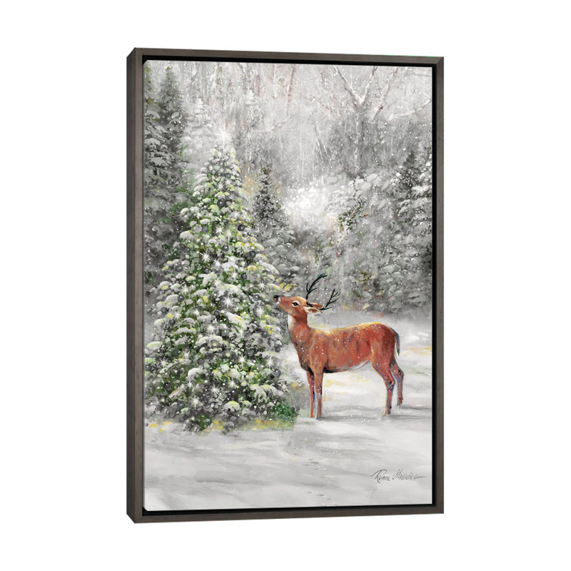 Winter Wonder - reproduction d'art murale encadrée, Gris, Reproduction encadrée sans passe-partout, H 60 po x l 40 po