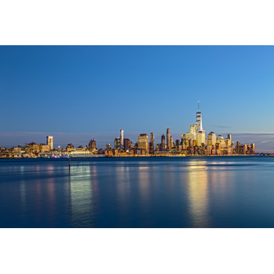 " New York Skyline At Night " by Susanne Neumann