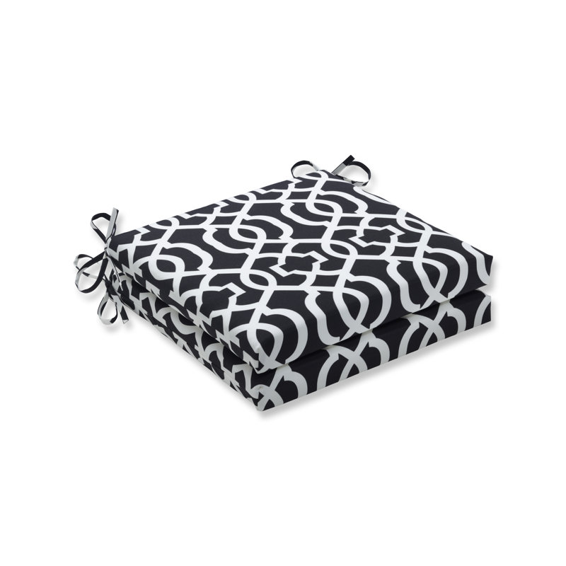 Outdoor 3'' Lounge Chair Cushion, Black