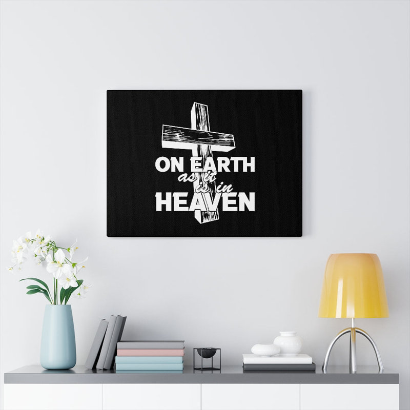 On Earth - Wrapped Canvas Print, 61cm H x 76cm W