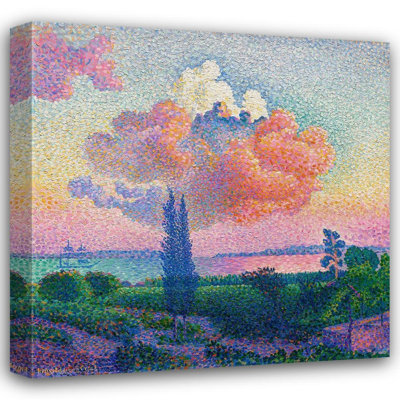 Astoria Grand Cross, Henri Edmond Gallery Wrapped Canvas Art Titled: The Pink Cloud