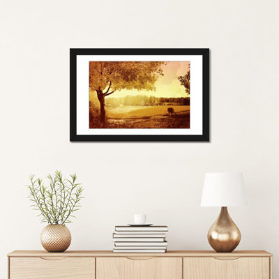«Golden Country» par Pi Studio - impression sur toile tendue