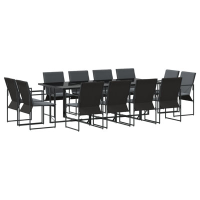 Metal Top Dining Table