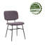 Chaise d'appoint rembourrée en velours Aquasco-1670141451