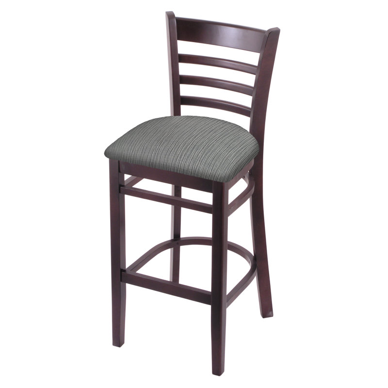 Tabouret de comptoir 25 po, Cerisier foncé, Alpin graphique