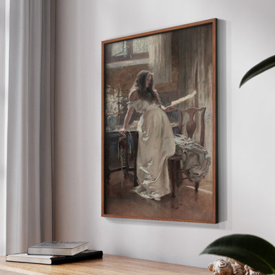 «Vintage Portrait LV III», reproduction de cadre photo unique