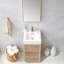 Ensemble de meuble-lavabo simple 18 po avec miroir Huesca-70529939-70529938